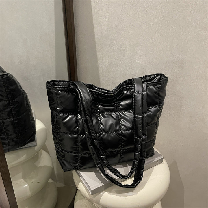 Padded Quilted Tote Bag Kalsten