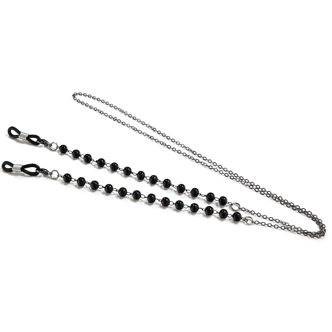 Pearl-Embellished Eyewear Retainer Chain Kalsten