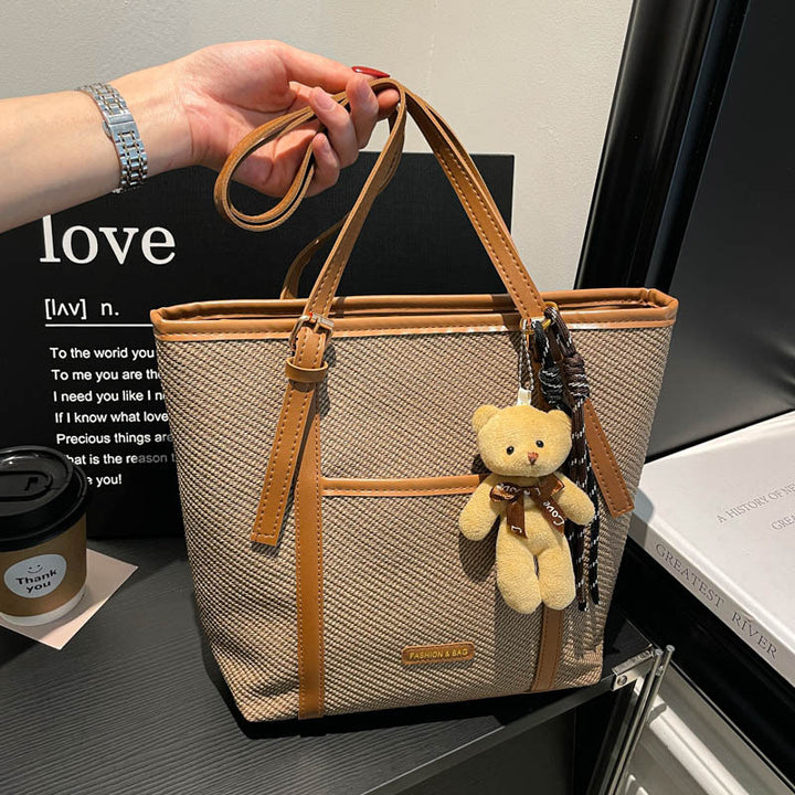 Elegant Textured Tote Bag