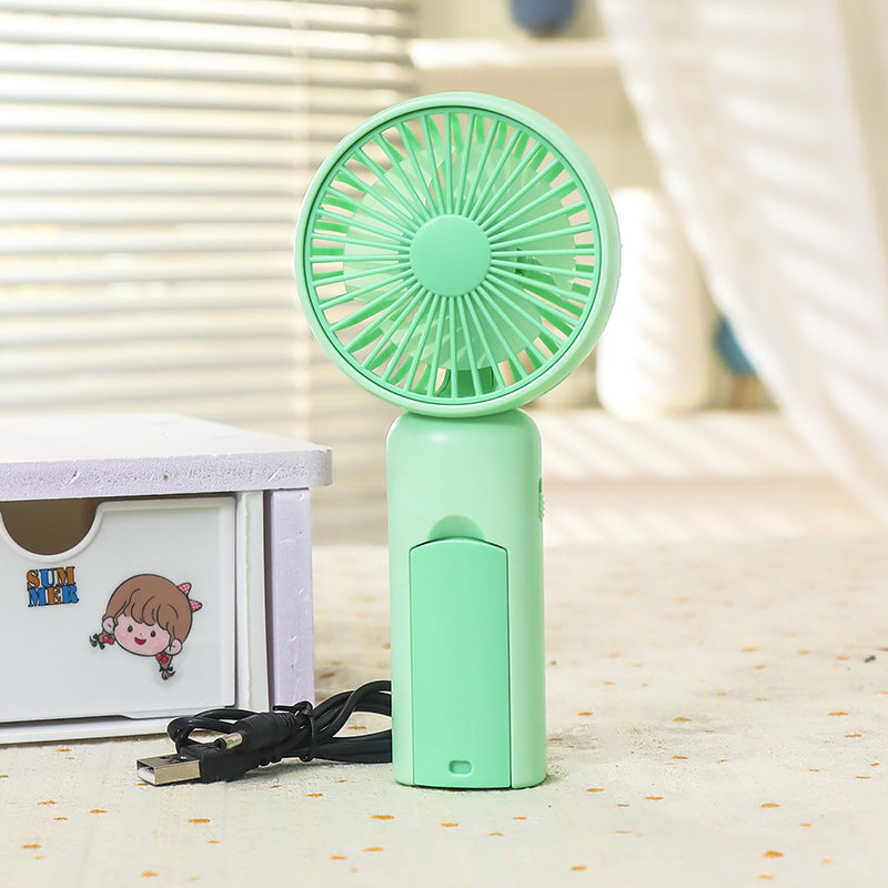 Women portable mini hand fan with USB charging function and ergonomic design Kalsten