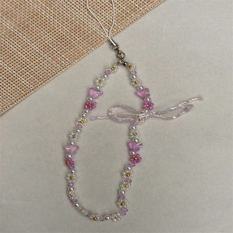 Decorative Butterfly Beaded Eyewear Strap Kalsten