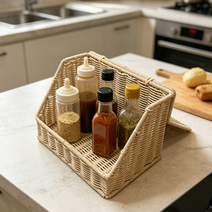 Decorative Woven Storage Chest Kalsten