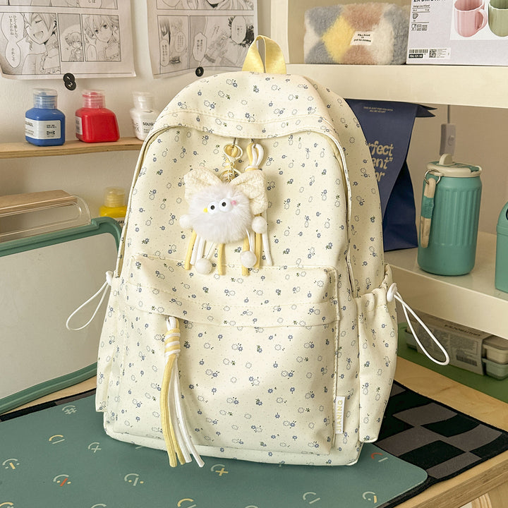 Cute Floral-Embellished Daypack Kalsten