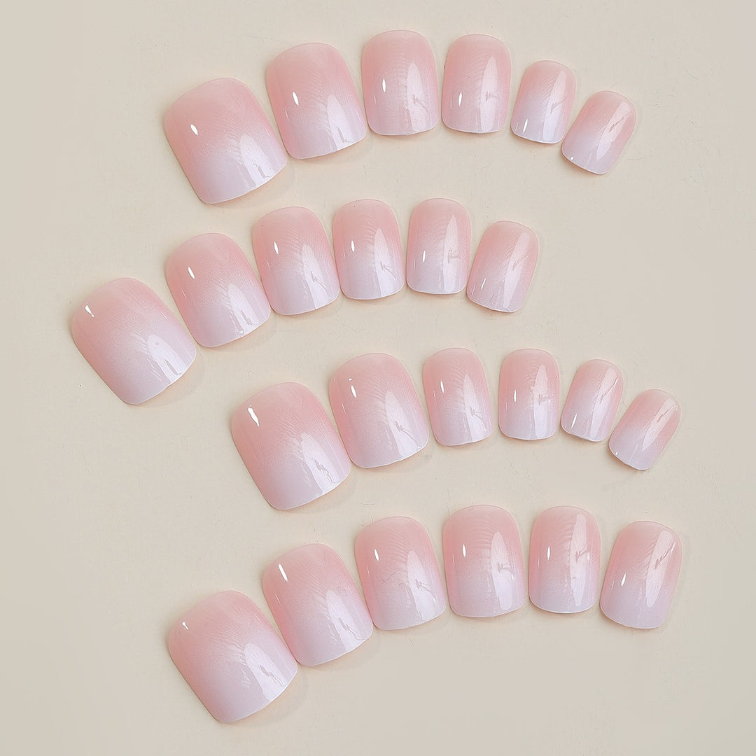 Artificial nail set with natural look and high-gloss finish Kalsten