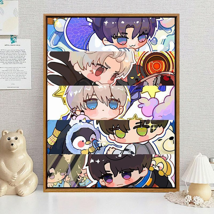Cartoon-Themed Decorative Wall Art Kalsten