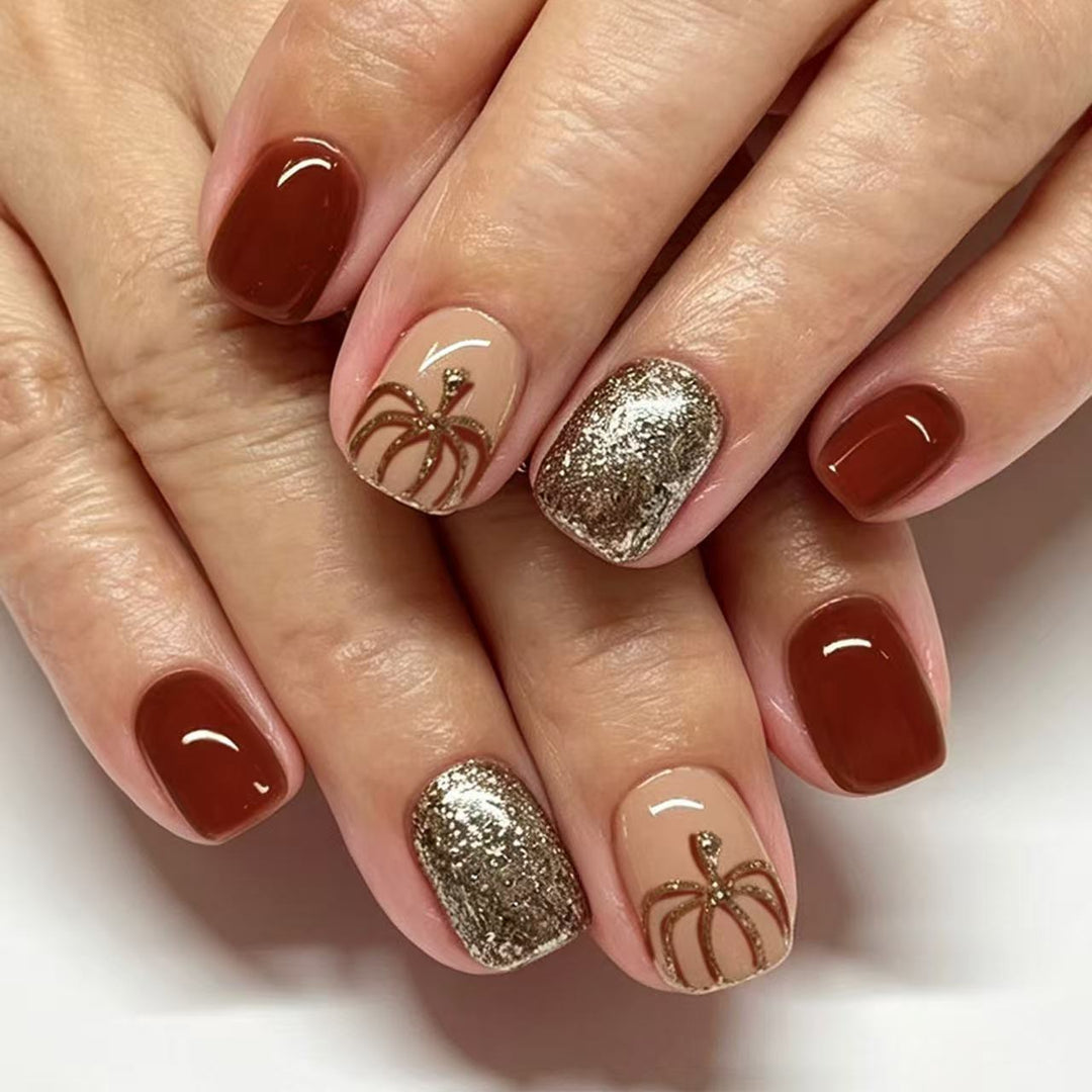 Decorative Press-On Nail Set