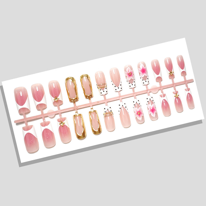 Elegant Designer Press-On Nails