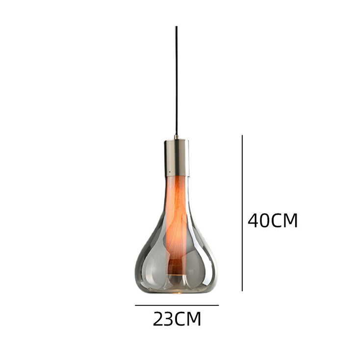 Sleek Abstract LED Chandelier