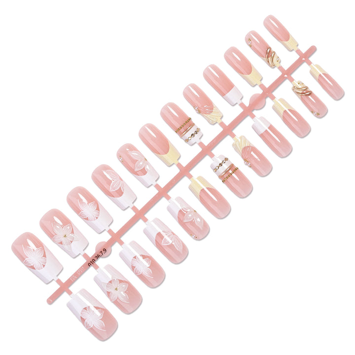 Floral Design Press-On Nails Kit Kalsten