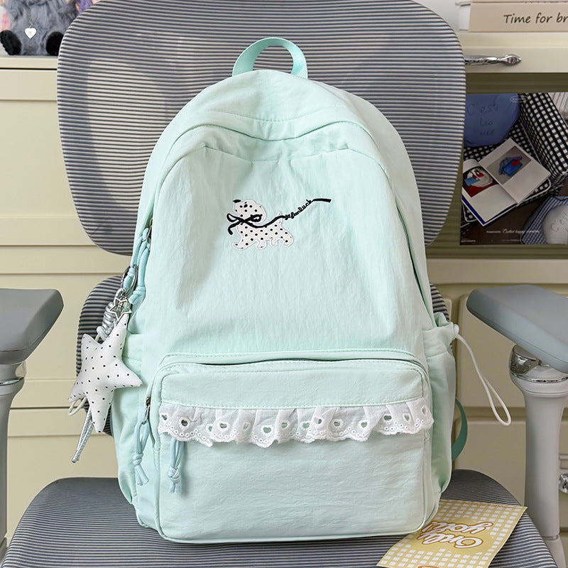 Stylish Embroidered Animal-Themed Backpack Kalsten