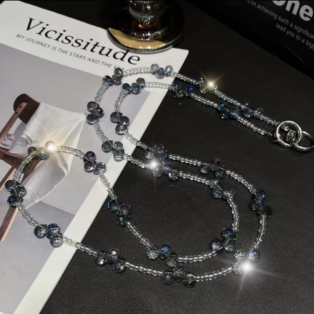 Elegant Crystal Beaded Eyewear Chain Kalsten