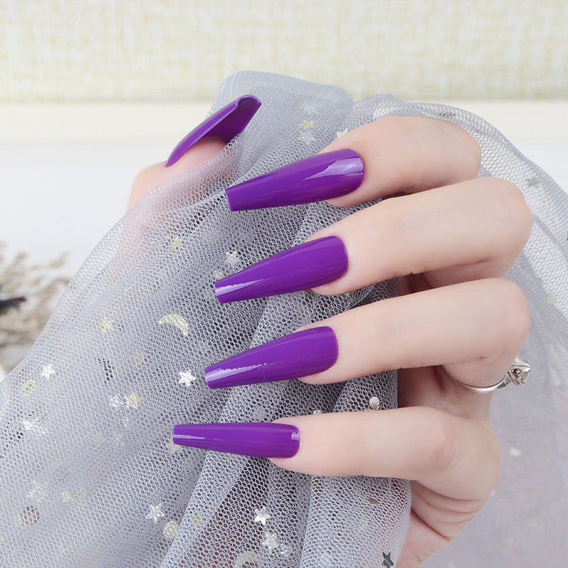 Vibrant Stiletto Press-On Nails Kalsten