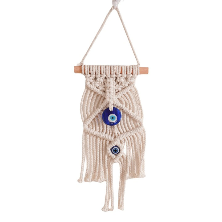 Macrame Wall Decor with Protective Evil Eye Kalsten
