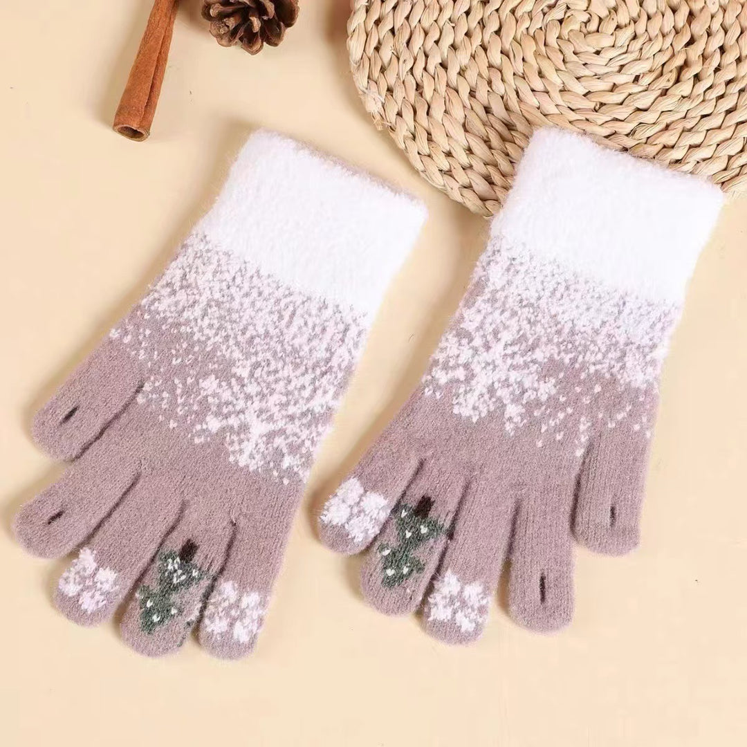 Warm Winter Knitted Touchscreen Gloves Kalsten