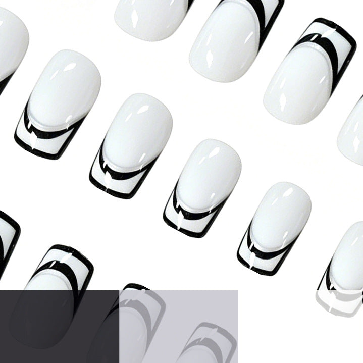 Elegant Geometric Nail Art Kalsten