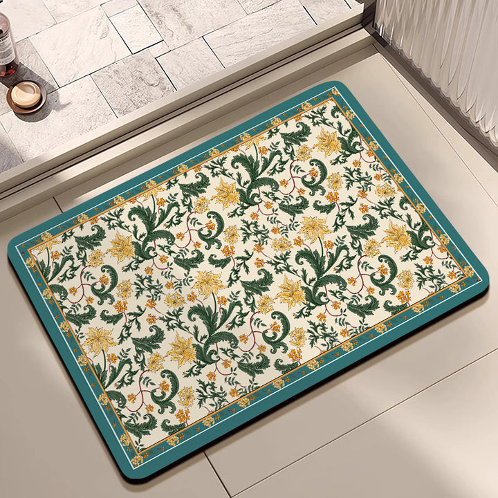 Charming Decorative Bath Mat Kalsten