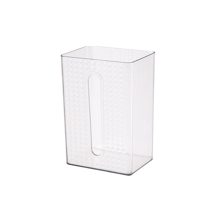 Multifunctional portrait acrylic storage container with viewing slot