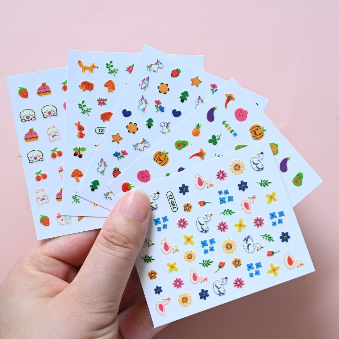 Decorative Nail Art Sticker Collection