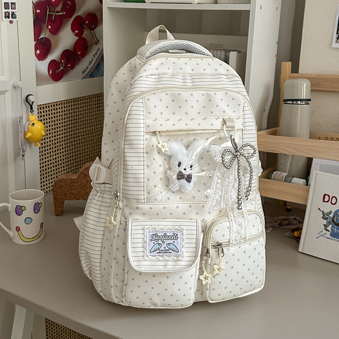 Stylish Multi-Functional Star Print Backpack Kalsten