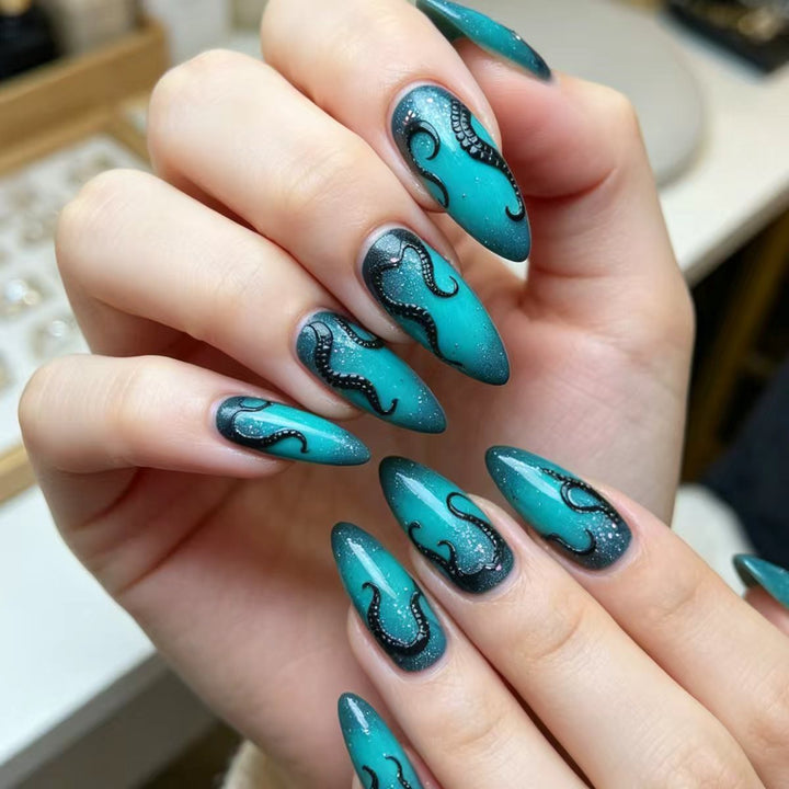 Artistic Gel Nail Art Design Kalsten