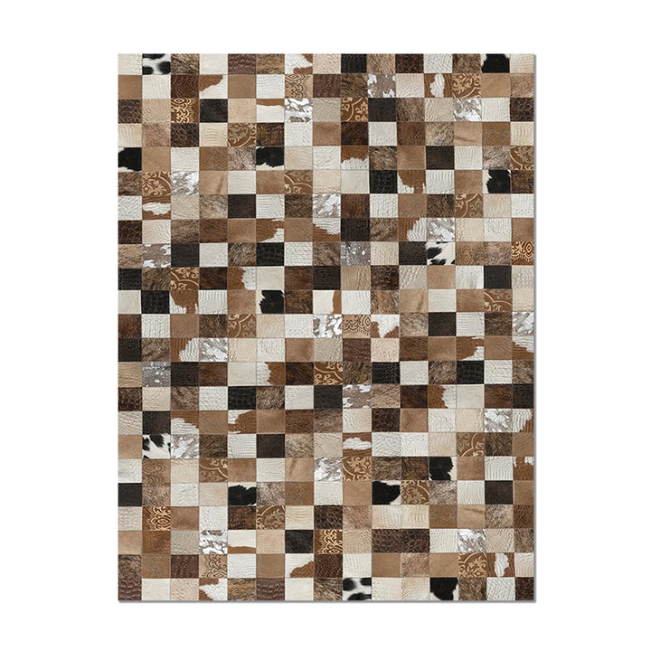 Rustic Patchwork Area Rug Kalsten