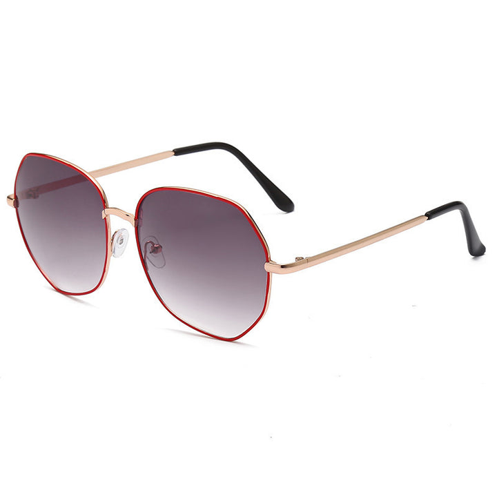 Ladies fashionable sunglasses with octagonal shape and polarized lenses Kalsten