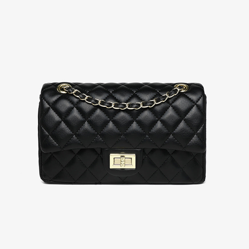 Elegant Quilted Chain Shoulder Handbag