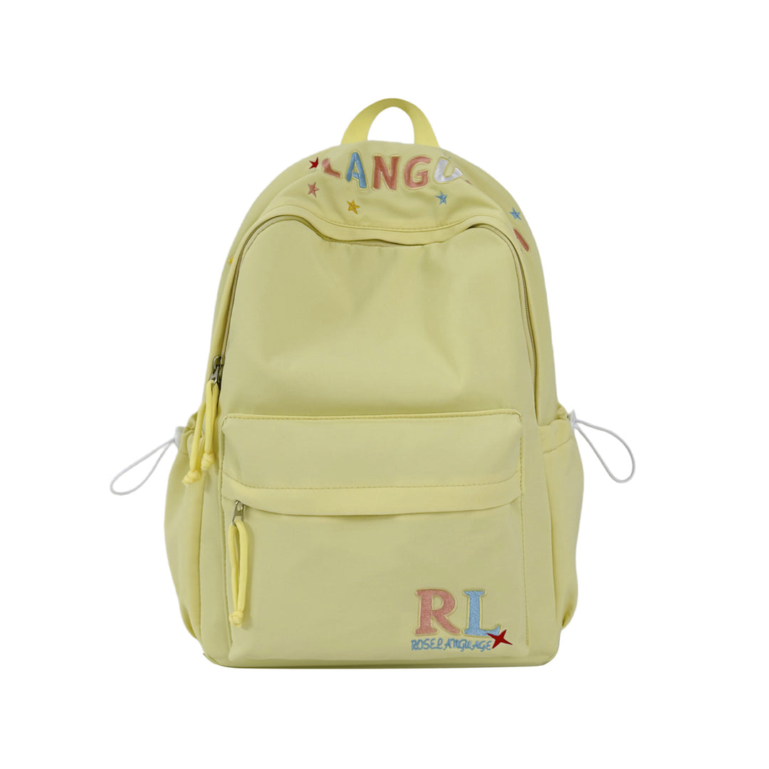 Stylish Embroidered Graphic Backpack Kalsten