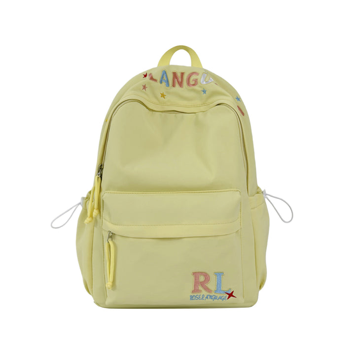 Stylish Embroidered Graphic Backpack Kalsten
