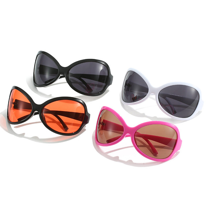 Stylish Oversized Shield Sunglasses Kalsten 1787812453