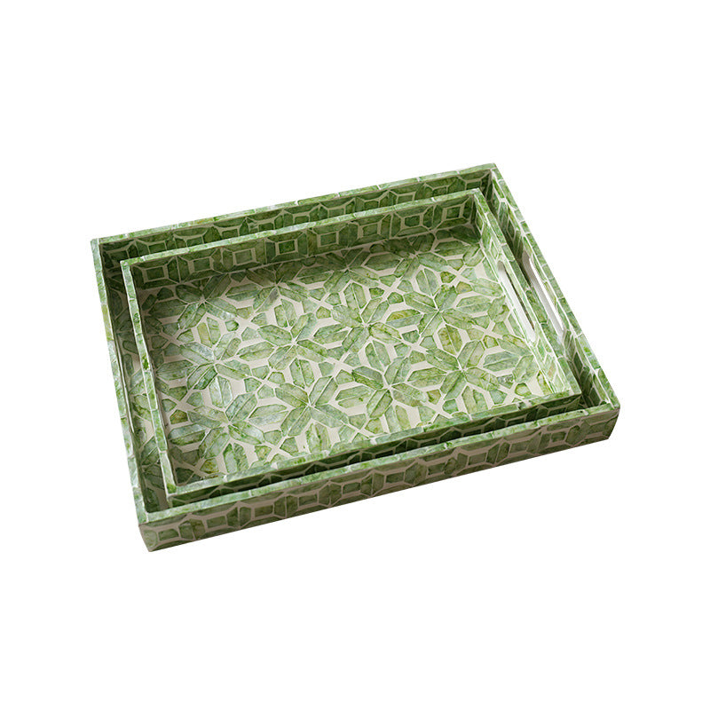 Elegant Serving Plate with Floral Relief Design Kalsten