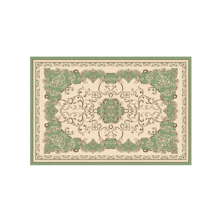 Elegant Vintage Floral Bath Mat Kalsten 1788245864