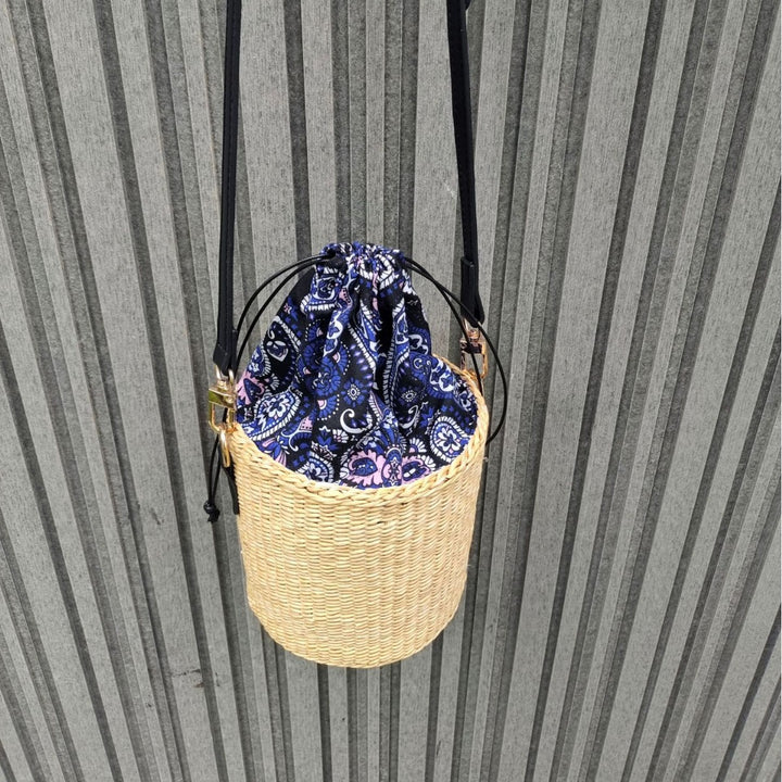 Bohemian Chic Woven Basket Bag Kalsten
