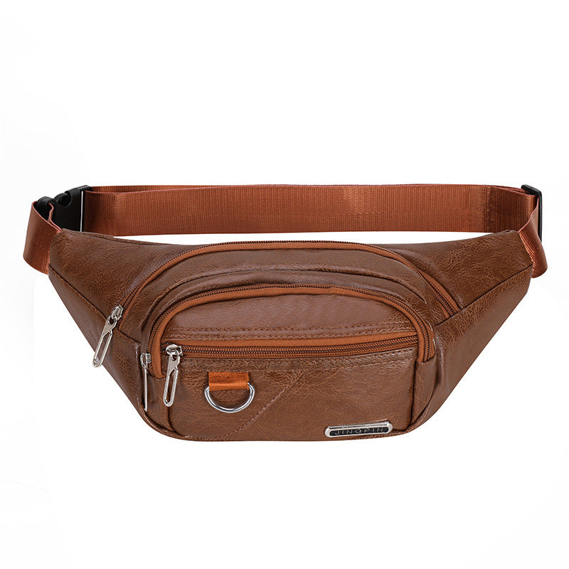Casual Leather Fanny Pack