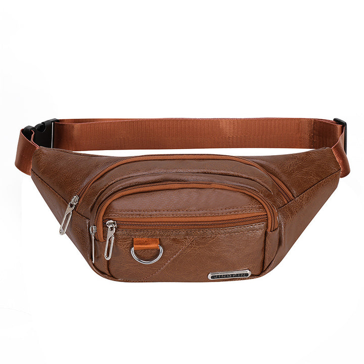 Casual Leather Fanny Pack