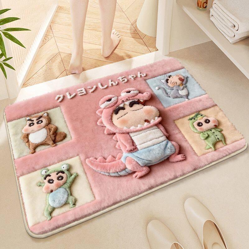 Cute Plush Cartoon Bathroom Mat