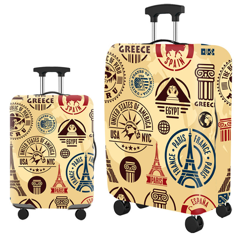 Artistic Travel Hard Shell Suitcase Kalsten