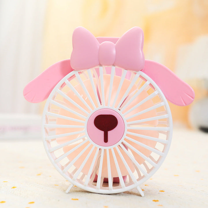 Ladies Portable Hand Fan with Cute Design Kalsten