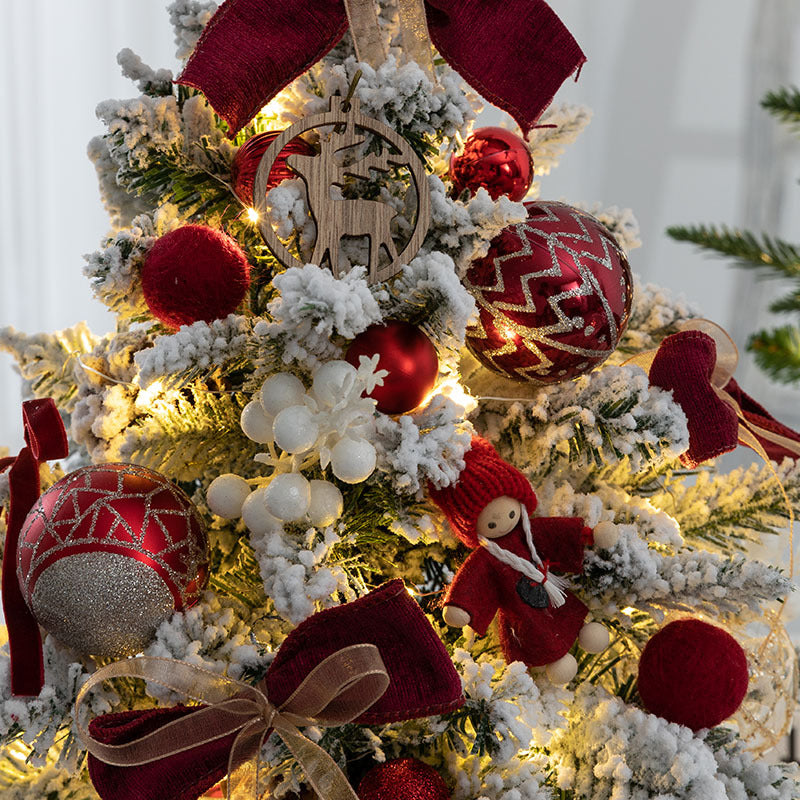 Decorative Mini Christmas Tree with LED Lights