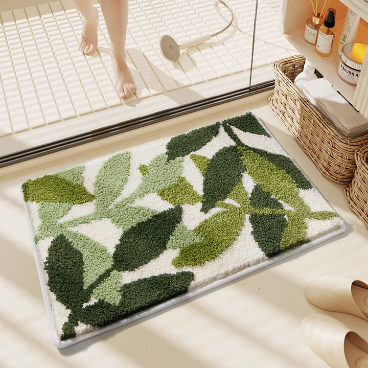 Decorative Flower Bath Mat Kalsten