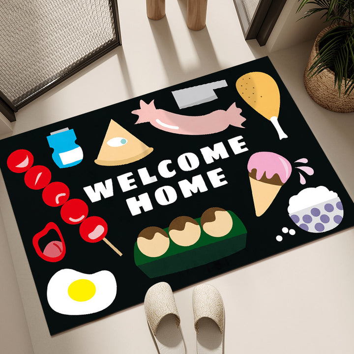 Fun-Themed Welcome Mat