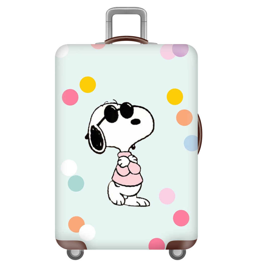 Women's hard-shell suitcase with cute Snoopy design Kalsten