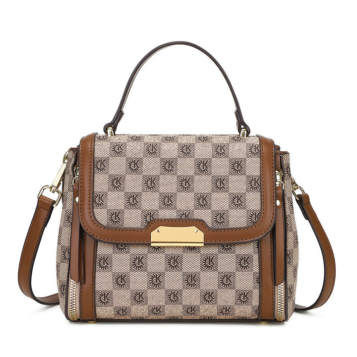 Chic Structured Handheld Shoulder Bag