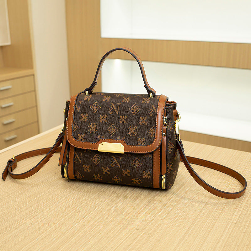 Chic Structured Handheld Shoulder Bag