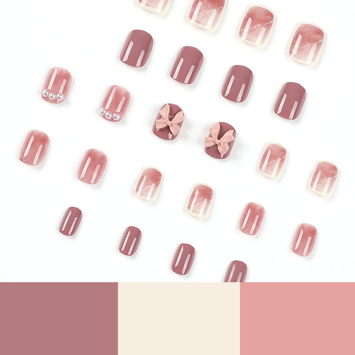 Artful nail art with luxurious 3D bows and elegant accents Kalsten