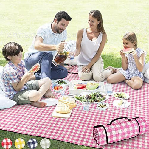 Picnic Blanket with Water-Resistant Backing Kalsten