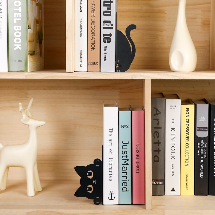 Cat Shaped Decorative Bookends
