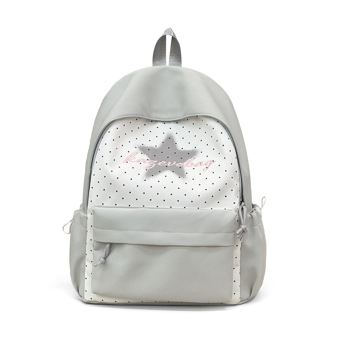 Stylish Star-Embellished Casual Backpack Kalsten