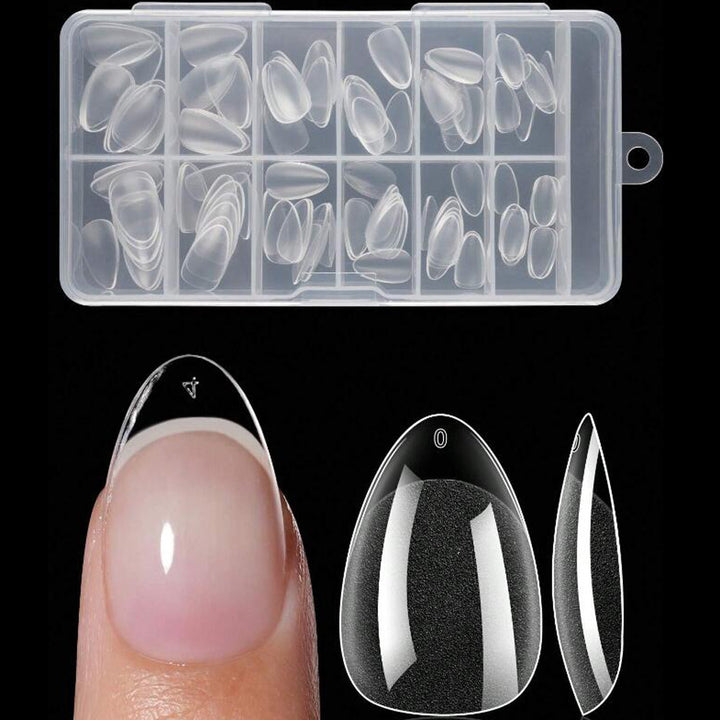 Transparent Soft Gel Nail Tip Collection Kalsten