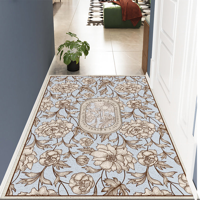 Floral Patterned Decorative Area Rug